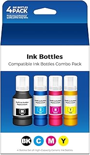 Compatible for EPT502 Ink Refill Bottles ET-3850 ET-4850 ET-3760 ET-2850 Ink Refill for ET 2850 ET 3