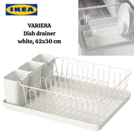 🧸🔥VARIERA Dish drainer, white, 42x30 cm 🧸🔥Peniris Pinggan VARIERA, putih, 42x30 cm