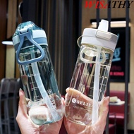 WISATHY 500/650ML Water Bottle Outdoor Travel Gym Student School Water Cup