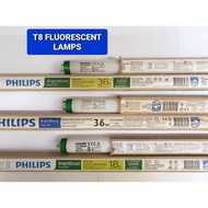 PHILIPS TLD FLUORESCENT TUBE 18W/865 &  36W/865 & 18W/827 & 36W/827
