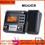 Electronic Top เอฟเฟ็กต์กีต้าร์ อุปกรณ์กีต้าร์ไฟฟ้า (180 วินาที) MOOER GE100 ปรับ Tap Tempo ตั้งค่าจังหวะ