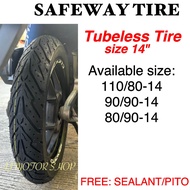 Safeway Tire SF306 size 14" Tubeless Tire