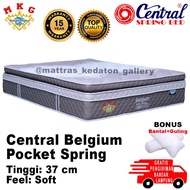 central springbed belgium pocket - hanya kasur spring bed matras - 100x200