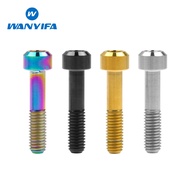 Wanyifa Titanium Bolt M5x23mm Allen Key Socket Head Cap Screw For Bicycle Disc For DIN912 Gr5