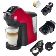 LeftLimit 4 in 1 Capsule Coffee Maker Single Serve Espresso Coffee Machine for K-Cup Nespresso Original  Pod Coffee Make