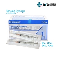 TERUMO Syringe with Needle 1cc, 3cc, 5cc, 10cc (SOLD PER PIECE)