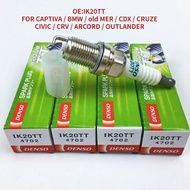 【 Chính hãng 】 Bugi DENSO IK20TT (Bộ 4) cho VOLKSWAGEN HONDA CITY CIVIC HYUNDAI ACCENT MITSUBISHI KI