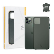 ARMOR - iPhone 11 Pro_全真皮系列手機保護殼_古典綠