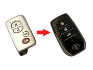 กรอบกุญแจ Toyota Camry 2.4 Camry Hybrid Altis 2.0 (08-13) Prius Prius Hybrid พร้อมดอกกุญแจ *พร้