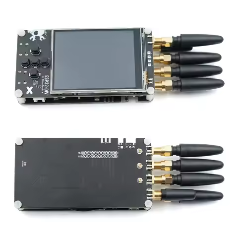 New ESP32-DIV Wireless WiFi Bluetooth Debug Tool NRF24 CC1101 ESP32 2.8 inch Touch Screen