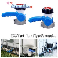 ARMARIO Male Export Butterfly Valve Switch, 1000L Container DN40/DN50 IBC Tank Tap Pipe Connector, G