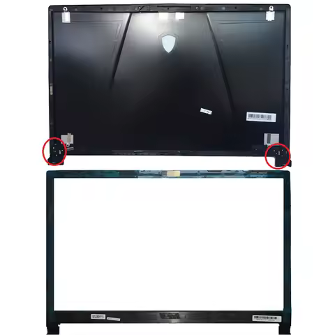 New LCD Back Cover FOR MSI GE73 GE73VR 7RF-006CN Without Light/Front Bezel 3077C1B213Y871