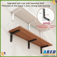 Abed Wall Shelf Wall Shelf Wall Shelf Wall-mounted Bookshelf Wall Partition Bearing Kitchen Bracket Triangle Straight Shelf Ab142