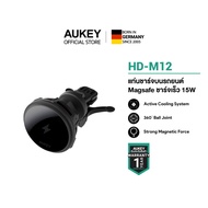 AUKEY HD-M12 Car Phone Holder MagLink Freeze Wireless Charging MagSafe 15W With Cooling System