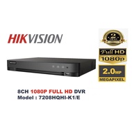 HIKVISION CCTV DVR 8 Channel Digital Video Recorder/Decorder Turbo HD 8Ch 2MP-4MP DS-7208HQHI-K1/E
