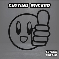 SIP JEMPOL Emoji Sticker - Cutting Sticker