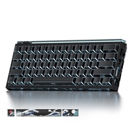 Womier SK61HE 60% Mechanical Gaming Keyboard Hollow-out Aluminum Case Hall Effect Magnetic Switch RG