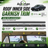 Roof Lining Trim Proton Saga Iswara LMST Roof Fabric Headliner Ceiling Trim Garnish Grey OEM Replace