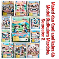 LKS Module SD/MI Class 6 Independent Curriculum Semester 2 Latest Materials and questions SD Medals 