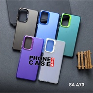 SAMSUNG A73 CASE IMD PLATE HOLOGRAM CASE SOCOOL SAMSUNG A73 SC-1