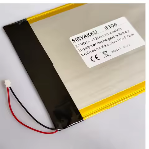 Replacement PR-158098N Battery For Kobo Liba H20 H2O Electronic Reader 1ICP2/80/98 Batteries 3.7V 12