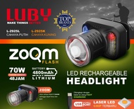 Luby Senter Kepala Zoom 70W 70Watt Headlight L-2925L
