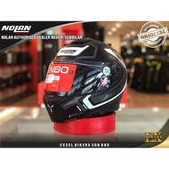 NOLAN HELMET N80.8 ALLY(038) BLACK WHITE /INNER VISOR / Full Face Helmet / Motorcycle Helmet