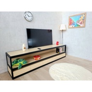 OPPA TV CABINET W/5 DRAWERS/ TV CABINET/ ALMARI TV/ KABINET TV/ RAK TV/ RAK TV KAYU