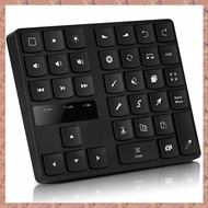 Bluetooth Drawing Keypad 35 Keys Rechargeable Wireless Keyboard for Procreate and Drawing Shortcuts 