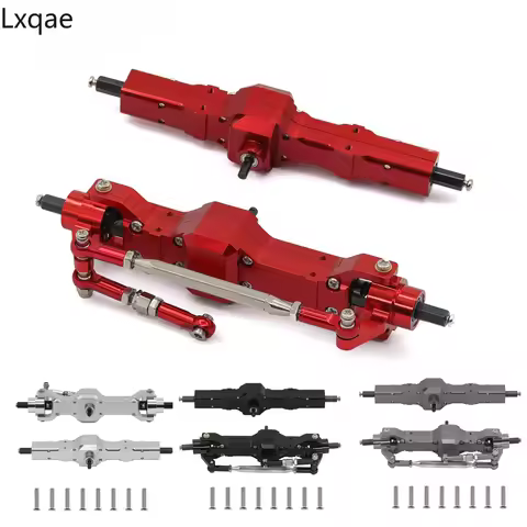 Metal Upgrade Front Rear Axle Assembly For WPL 1/10 C74 1/16 C14 C24 C34 C54 B14 B24 Feiyu JJRC RC C