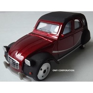 MERAH Majorete Majorette pomade Citroen 2CV red black Citroen classic car