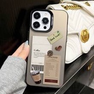 หนึ่งแฟชั่นกาแฟพิมพ์เคสโทรศัพท์กันกระแทกเข้ากันได้กับIPhone 11 12 13 14 11Pro Max 12Pro Max 13Pro Ma