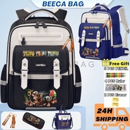 Becca bag bag for kidsbackpack bag school bag for boy school bag  water-proof  beg sekolah pencil ca