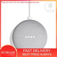 (Local Stock) (SG plug) Google Home Mini Smart Assistant home iot hassio - Chalk / Charcoal