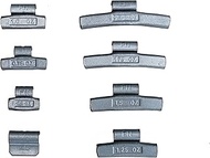 ROCHEE 75PCS FN-S75 ASSORTMENT CLIP-ON WHEEL WEIGHTS BALANCE FN STYLE 10 15 20 25 30 40 50 60G