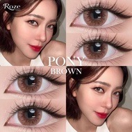 🔥คอนแทคเลนส์ Hydrogel✨ขนาดบิ๊กอาย✨ Pony (Rozelens)