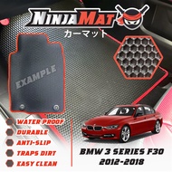 𝗡𝗶𝗻𝗷𝗮𝗠𝗮𝘁 BMW 3 Series F30 2012-2018 Car Floor Mat and Carpet
