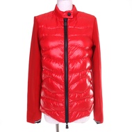 成色極佳 △ MONCLER GRENOBLE E20988453401 DFS 滑雪服系列 MAGLIA 開襟羊毛輕薄羽絨服REDS 碼 保加利亞製造 正品 女款