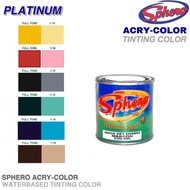 1/4L | Sphero Latex Acry-Color | Waterbased Tinting Color | Paint Colorant