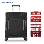 QM🍓Samsonite/Samsonite Trolley Case Universal Wheel Luggage Unisex Suitcase Boarding Bag Large CapacityBP0*09007Black20I