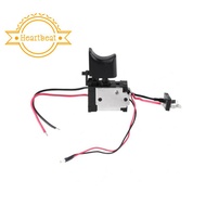 DC7.2-24V Electric Drill Switch Cordless Drill Speed Control Button Trigger Light Power Tool Parts for Bosch Makita