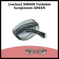 [reclow] NIRNIR Foldable Sunglasses GREEN / Korean Sunglasses / Foldable Design / 100% Authentic by 