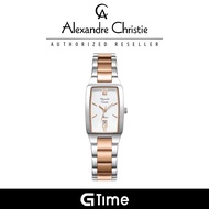 [Official Warranty] Alexandre Christie 2455LDBTRSLRG Women's Silver Dial Stainless Steel Strap Watch