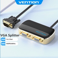 Vention VGA Splitter 1 In 2 Out VGA Switch 1080P 60Hz VGA Male to Female with Cable for PS4 TV Proje