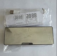 LED 鏡面數字鬧鐘