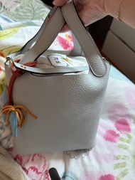 Hermes Picotin 18 聖杯藍