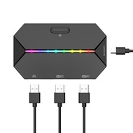 G6L Gaming Keyboard Mouse Converter Portable Wired Mobile Controller Adapter for Nintend Switch Xbox