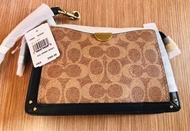 全新四折Coach手袋 Dreamer Wristlet in Signature Canvas 小手袋👜小銀包👛