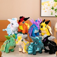 wings of fire dragon colorful big eye dragon fire wings dragon plush toy children gift