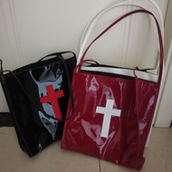 y2k Bag Design Versatile American Retro ins Style Crossbody Female Side Backpack Asian Culture Cross